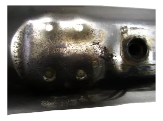 N12 BMW R 100 RT Auspuff Schalldämpfer 18121234452 links Zeuna ZS188 - Bild 5
