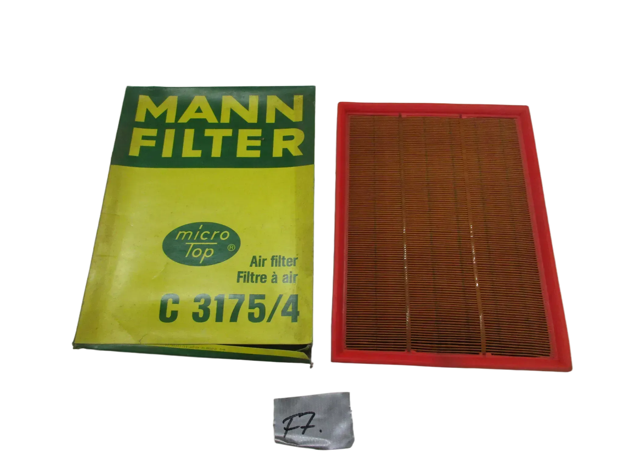 F7 Mann Opel Astra Ersatzfilter C3175/4 Luftfilterkasten Motorluftfilter - Bild 1