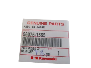 A1822 Emblem Kawasaki ZX-10R Aufkleber 56075-1565 Label rechts hi - Bild 2