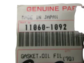 R1529 Kawasaki KX 85 Ölfilter Dichtung 11060-1092 Ölfilterdeckel - Bild 4