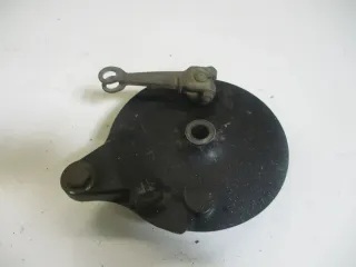 Suzuki TS 250 Bremstrommel Bremsankerplatte hinten brake drum - Bild 2