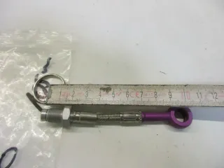 A560. Suzuki GSX 750 E Bremsleitung Bremse Bremssattel 105 mm Stahlflexleitung - Bild 3