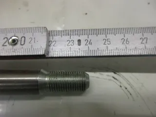 E2131 Suzuki LS 650 P Savage Steckachse Achse 54711-24B01 Vorderrad 15 mm Felge axle - Bild 3