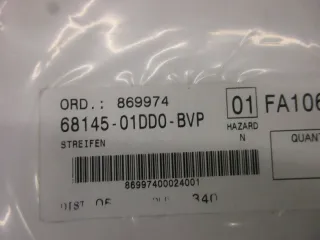 E1665. Suzuki GS 500 F Aufkleber Dekor 68145-01DD0-BVP Verkleidung links Emblem - Bild 4