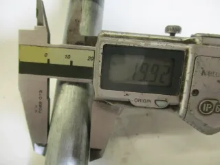 2. Honda VFR 750 F RC24 Steckachse hinten 340x20 mm Achse axle rear Distanzhülsen - Bild 3