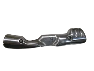 12. Honda CX 500 C PC01 Hitzeschild rechts Auspuff Krümmer Schutz - Bild 2