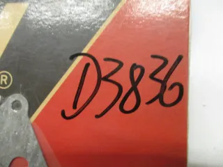 D3836 Dichtung Yamaha XT 600 Dichtungssatz VG-2080M Motordichtung Motor seal - Bild 2