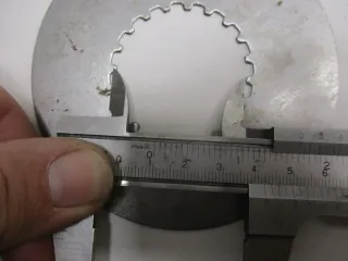 T262. Sachs Hercules Kupplungsscheibe Kupplung Kupplungslamelle Stahl V311111 - Bild 5