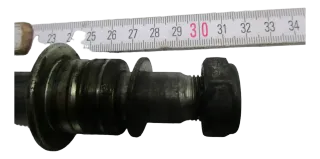 3. Honda CBR 600 F PC35 99-02 Steckachse hinten Achse 20x310 mm axle - Bild 4