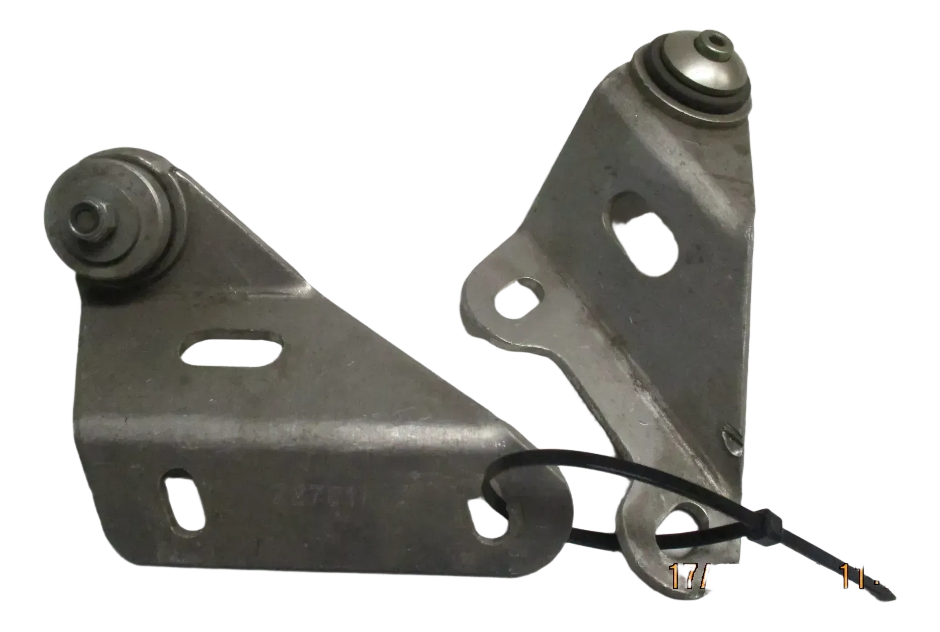 1. Ducati 750 SS ZDM Bj. 90-98 Auspuffhalter Träger Bügel links rechts - Bild 1