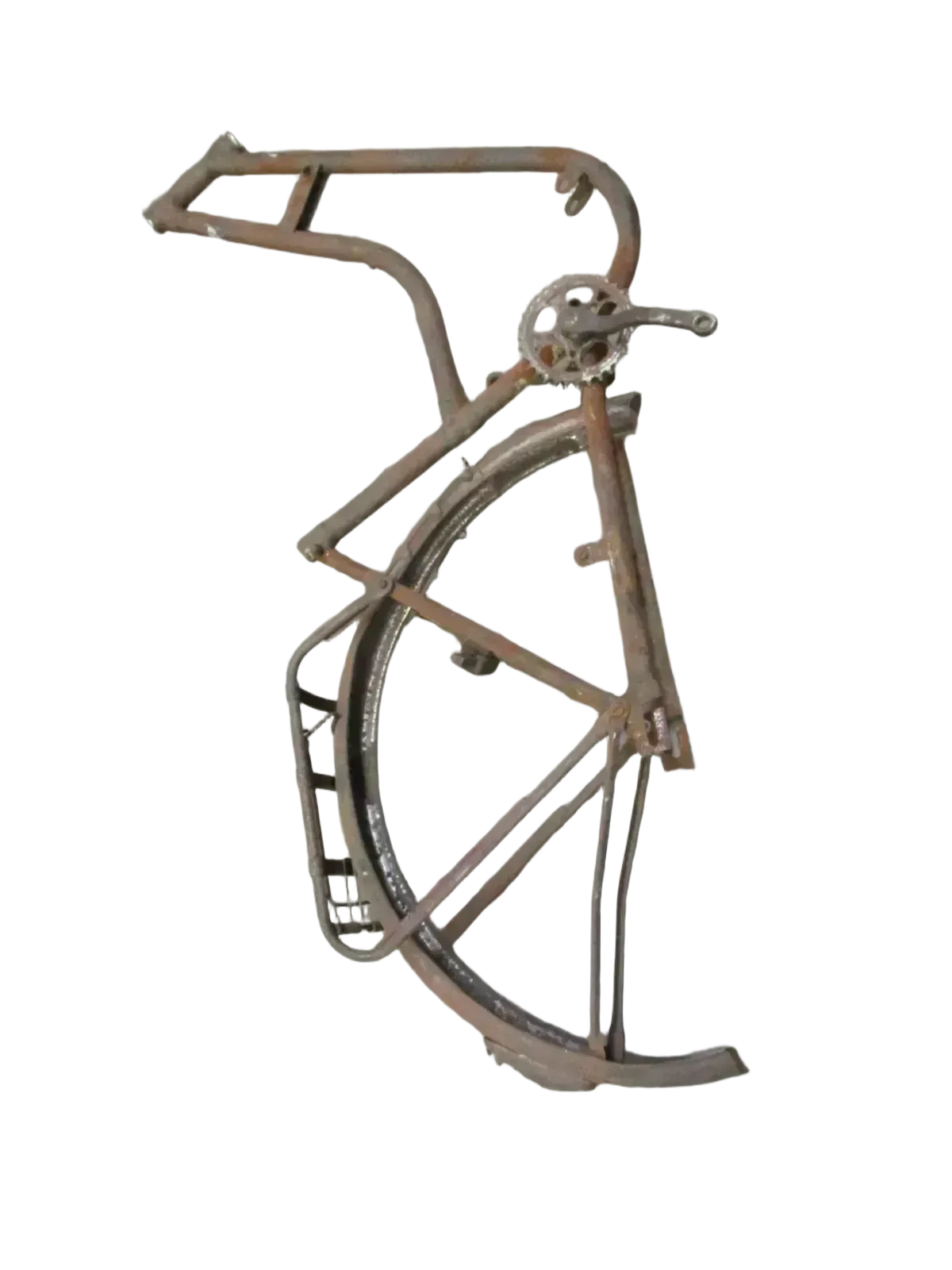 Rahmen mit Pedale Fichtel & Sachs SM98 Rex Rexy und Schutzblech hinten frame - Bild 1