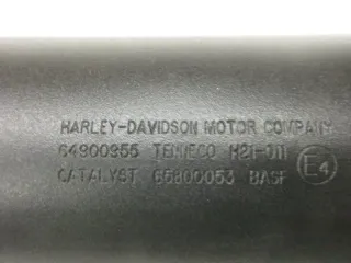 J763 Harley Davidson Touring Road King Auspuff Schalldämpfer 64900955 Endtopf muffler - Bild 6
