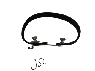 J504 Harley Davidson Fat Boy FLFB FLFBS Lederband 600 mm Sitzbank Verschraubung Lederriemen Fender - Bild 1