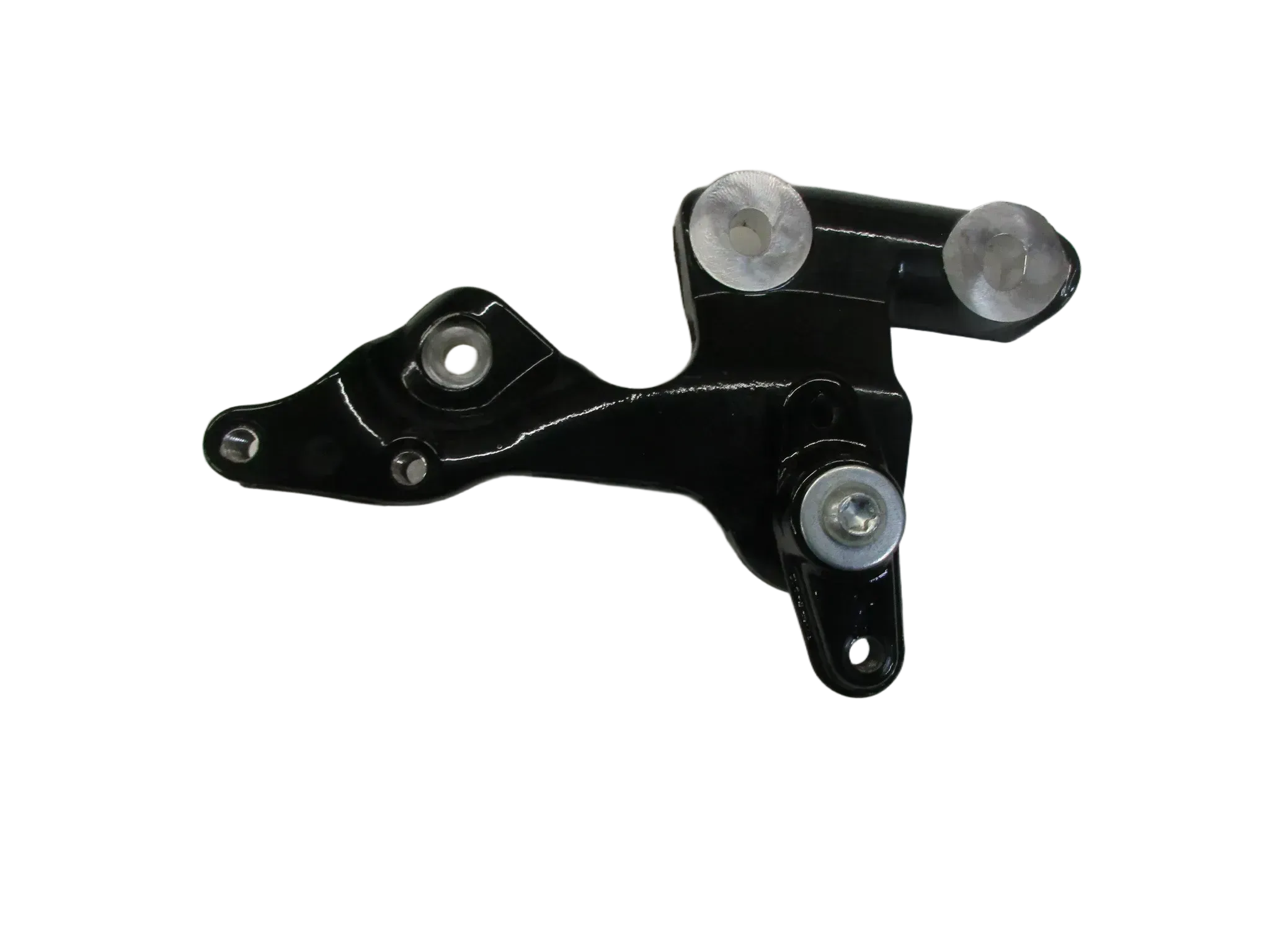 J566 Harley Davidson Softail FXST Fußrastenhalter rechts Auspuffhalter rechts Fussraste - Bild 1