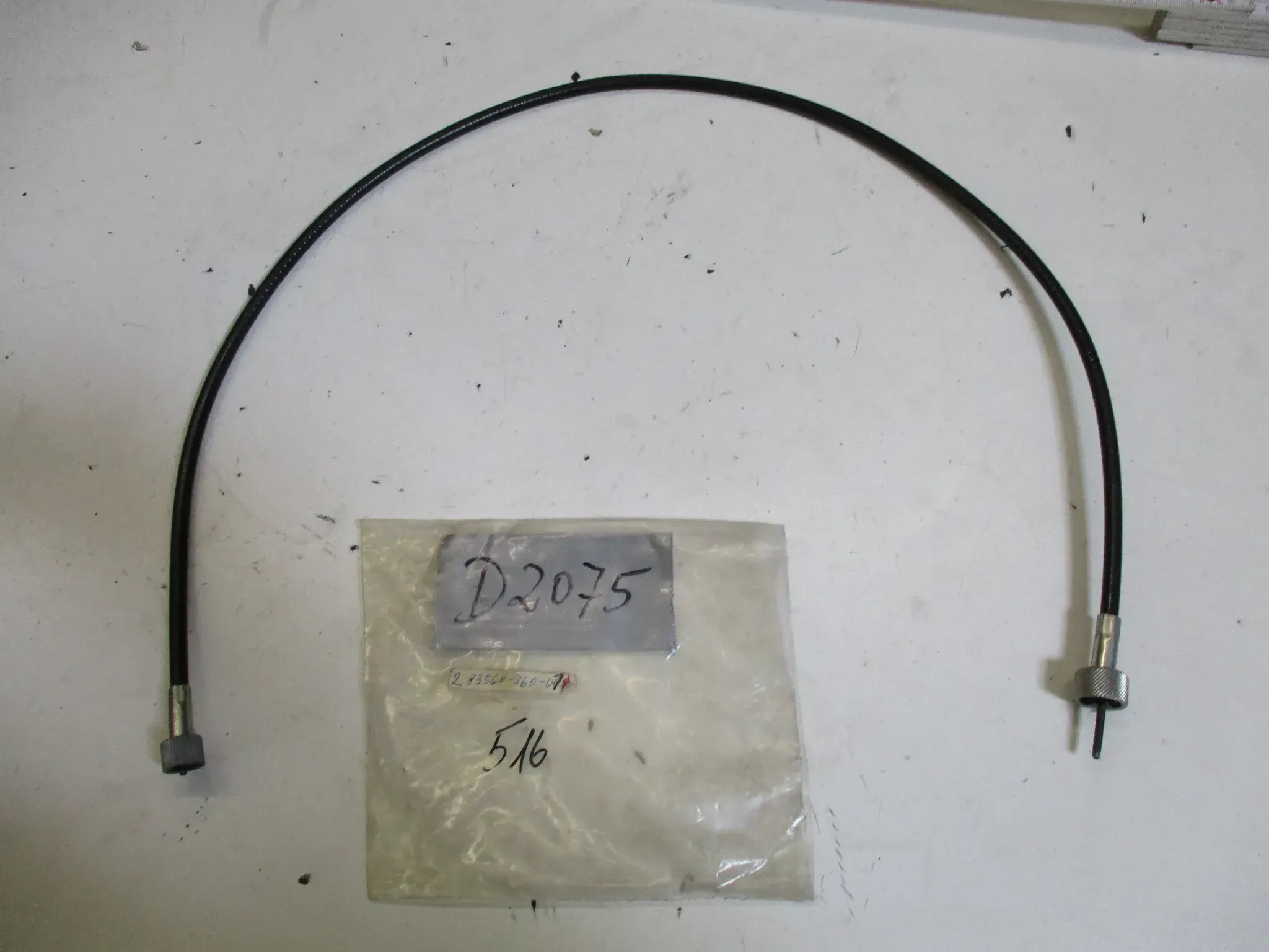 D2075 Yamaha RD 250_350 LC ET 360-83560-01 Tachowelle Antriebswelle Tacho speedo - Bild 1