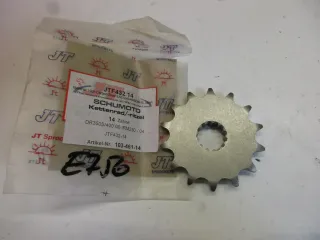 E756. Suzuki DR 350 S RM 250 Ritzel Zahnrad JTF432-14 Kettenrad 14 T Motor Antrieb sprocket - Bild 1