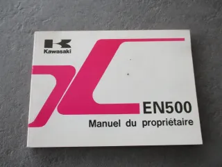 Kawasaki EN 500 C2 ET 99947-1228-01 Manuel du Proprietaire Benutzerhandbuch - Bild 1