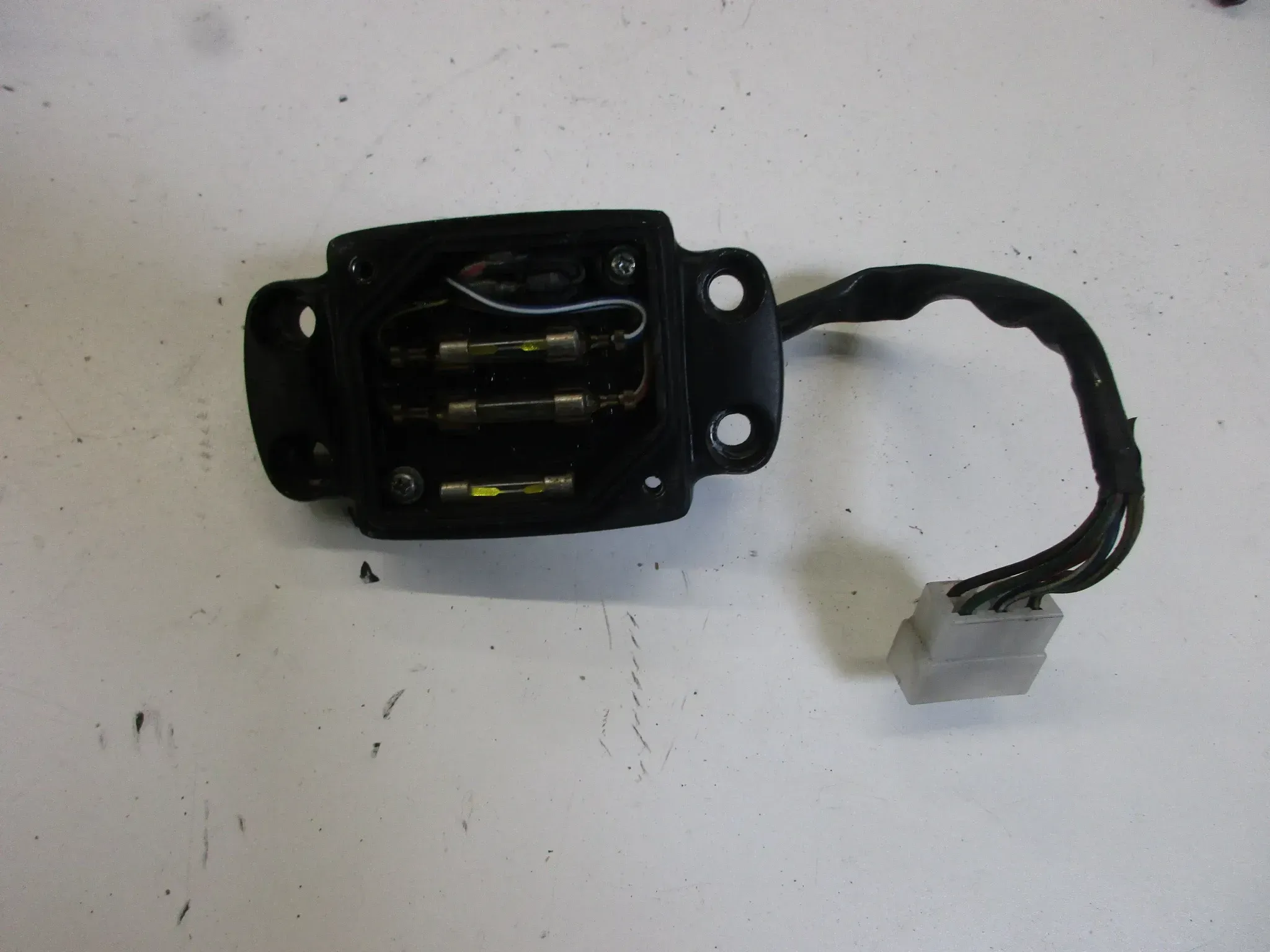 Honda FT 500 PC07 Sicherungskasten Sicherung Sicherungsbox Lenker fusebox - Bild 1