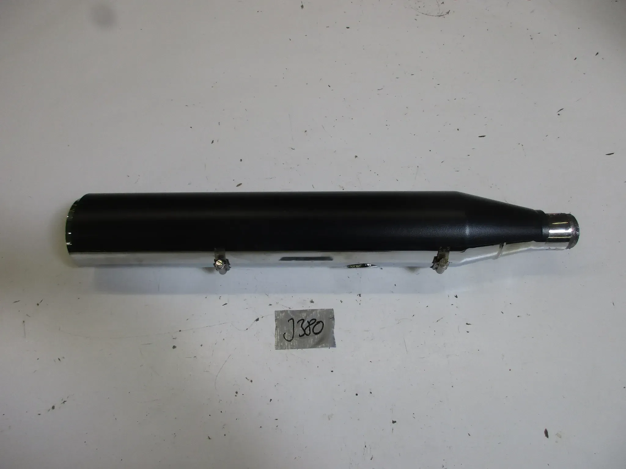 J380 Harley Davidson Softail Street Bob FXBBS Auspuff Schalldämpfer 64900939 Endtopf muffler - Bild 1