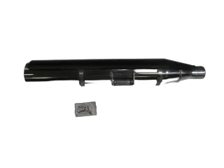 J313 Harley Davidson Low Rider FXLRS Auspuff Endtopf 64901186 Schalldämpfer Hitzeschild - Bild 1