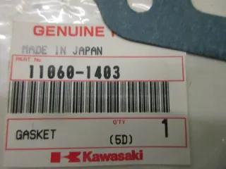 A1636 Kawasaki Z 400 D KZ 400 Zylinderfußdichtung Motor 11060-1403 Original gasket - Bild 4