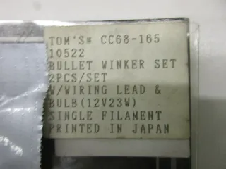 A1431 Tom´s Blinkgeber Blinker rechts links CC68-165 Halogen 12V 23W - Bild 5