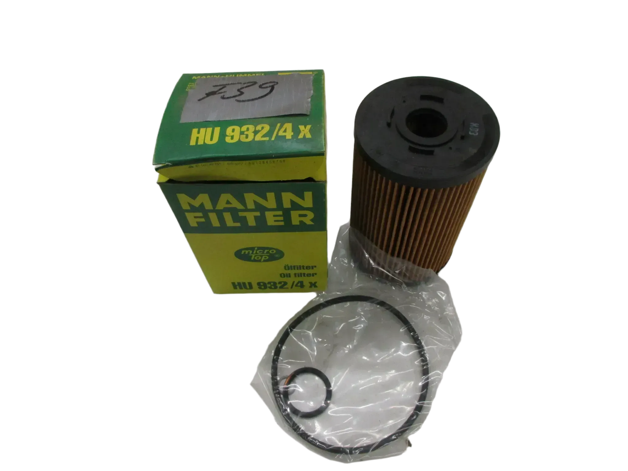 F39 Mann Mercedes MK NG Unimog Ersatzfilter HU932/4 x Motor Ölfilter - Bild 1