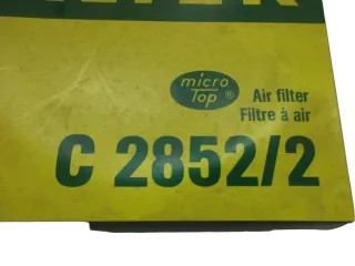 F4 Mann Audi Coupé Ersatzfilter C2852/2 Luftfilterkasten Motorluftfilter - Bild 5