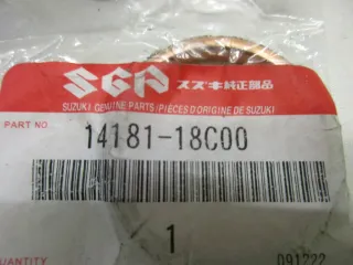 A96. Suzuki LT-A 400_450_500 Dichtung Auspuffdichtung Krümmer 14181-18C00 - Bild 3