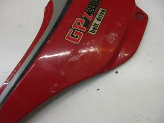 O2. Kawasaki GPZ 305 EX305A BD Verkleidung rechts Seitendeckel Seitenverkleidung - Bild 4