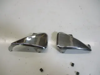 Honda CB 650 C_SC RC 08 Luftfilterverkleidung links rechts Blende Chrom Abdeckun - Bild 2
