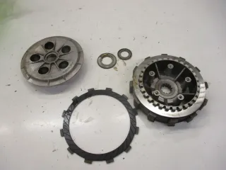 1. Kawasaki EN 500 EN500A Kupplung Kupplungskorb klein Lamellen Stahllamellen - Bild 1