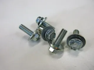 K468 Kawasaki KX 100_125 Schraube Fender hinten Schutzblech Bolt 92002-1952 - Bild 2