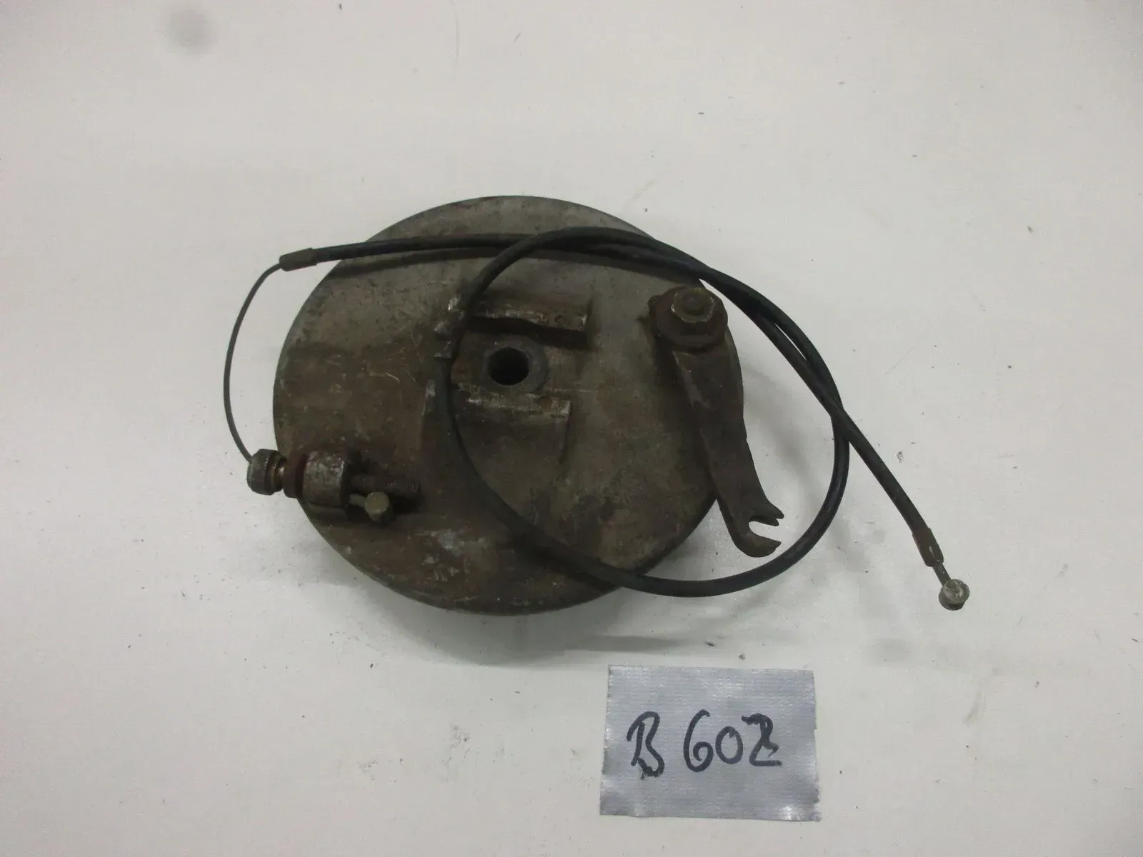 Bremsankerplatte Bremse B602 DKW RT 250 H RT 200 vorne Bremstrommel Trommelbrems - Bild 1