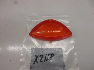 X2118 Piaggio Blinkerglas Ersatzglas vorne oder hinten Blinker 50R-0048808 - Bild 2