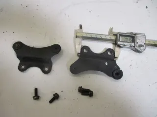 Kühlerhalter links rechts oben 1. Kawasaki ZX-R 750 J ZX750J ZXR Rahmen Kühler - Bild 1