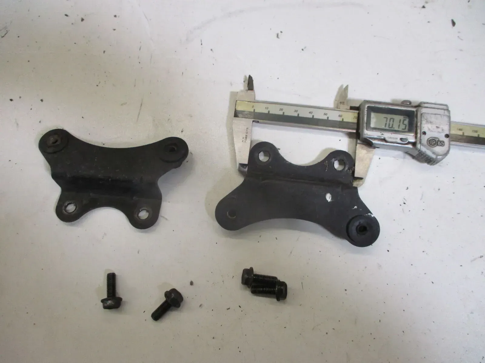 Kühlerhalter links rechts oben 1. Kawasaki ZX-R 750 J ZX750J ZXR Rahmen Kühler - Bild 1