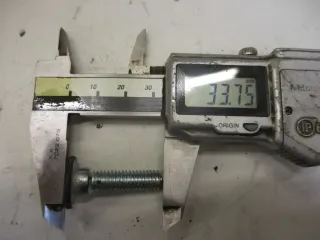 Schrauben M8x35 mm Bolzen 1. Kawasaki ZX-R 750 J ZX750J ZXR Bremsscheibe hinten - Bild 2
