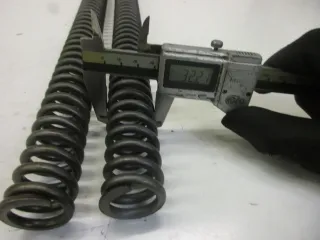 Gabelfeder Tauchrohr L943 Harley Davidson Touring Gabel Standrohr fork 400 mm - Bild 5
