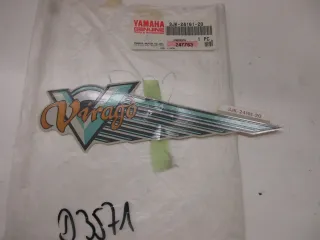 Aufkleber 3JK-24161-20 D3571 Yamaha XV 1100 Virago Emblem Logo Verkleidung Dekor - Bild 2