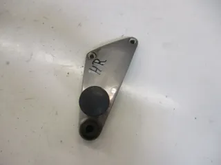 1. Kawasaki EN 500 EN500A Fußraste hinten rechts Fußrastenhalter Fußrastenbrücke - Bild 2