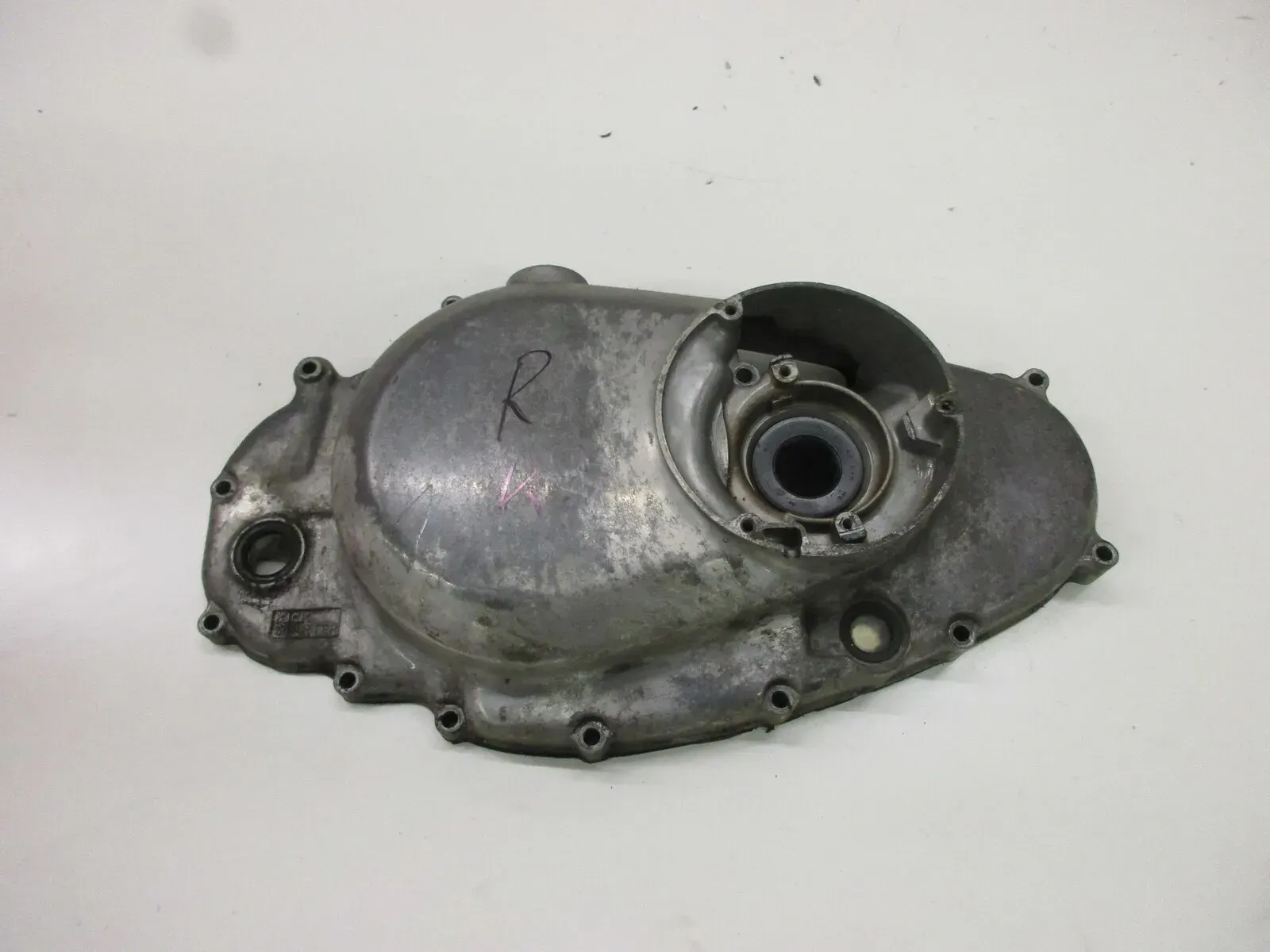 Suzuki GS 400 Bj.79 Kupplungsdeckel Motordeckel rechts Gehäuse Motor Kupplung - Bild 1