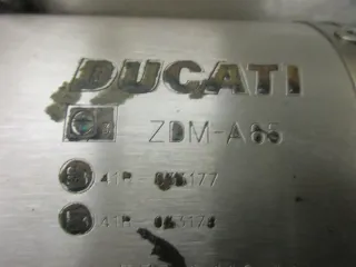 W695. Ducati 1098 S Auspuff Endtopf rechts links Auspuffendtopf 57311121A - Bild 5