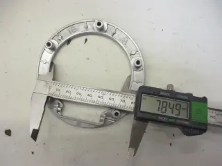 W944 Ducati 1199 R Tankring Verkleidung Tankschloß Ring Tank Benzintank 105 mm - Bild 3