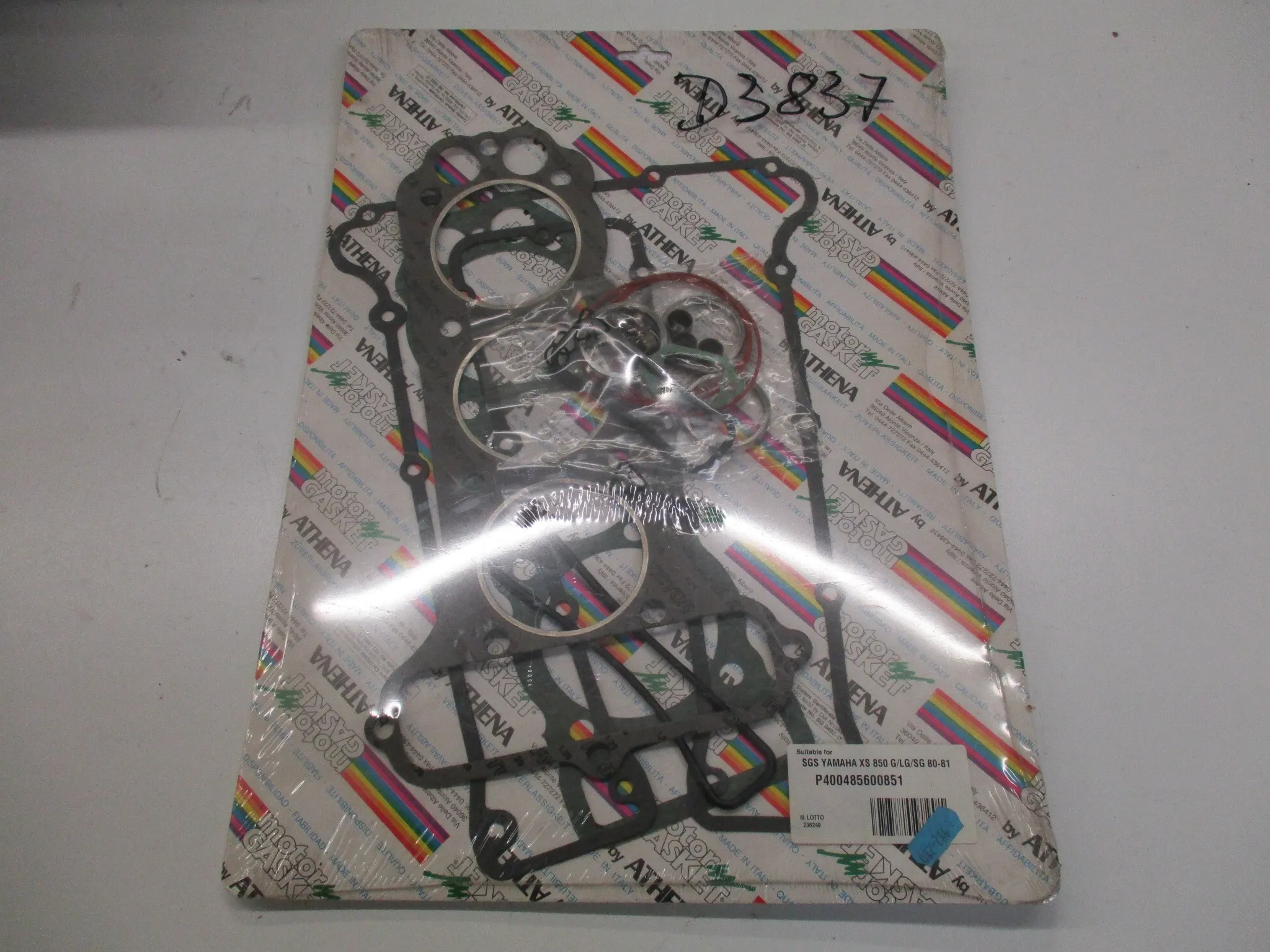 零 D3837 Seal Yamaha XS 850 Sealing set Motor seal Motor seal