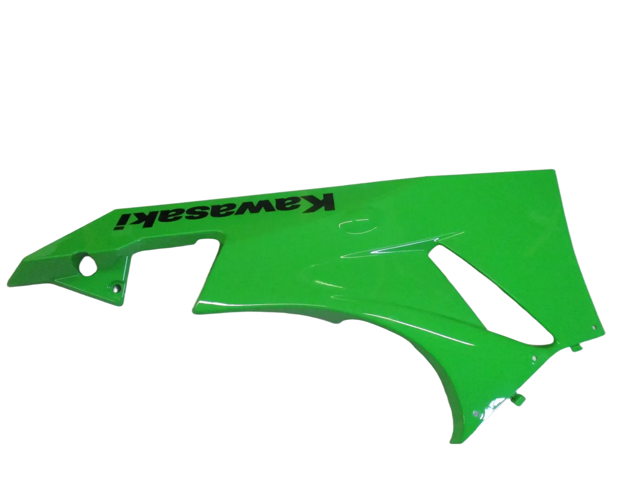 1. Kawasaki ZX-6R Ninja ZX600R Bow spoiler 55028-0256 lower