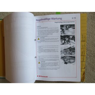 2. Kawasaki ZX-9R ZX900B Ninja Werkstatthandbuch Original Handbuch De